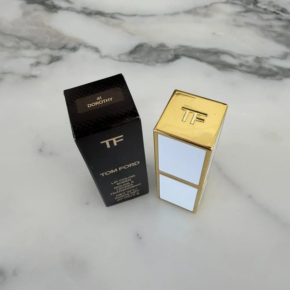 Tom Ford Lip Color Sheer Lipstick 41DOROTHY  NIB Luxury Lip Travel Size 0.07 oz.